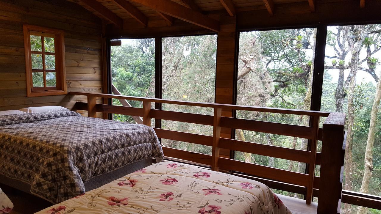Chale Dos Tucanos- Parede De Vidro Com Linda Vista Campos do Jordão Eksteriør bilde