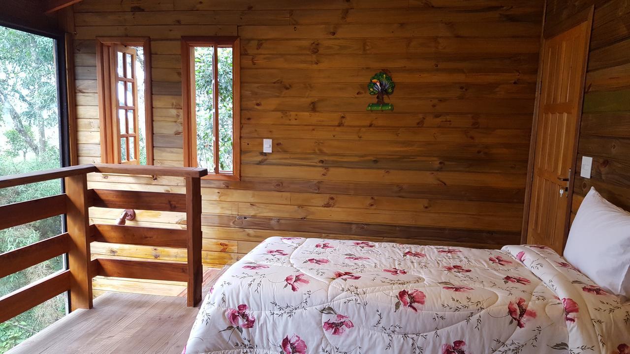 Chale Dos Tucanos- Parede De Vidro Com Linda Vista Campos do Jordão Eksteriør bilde